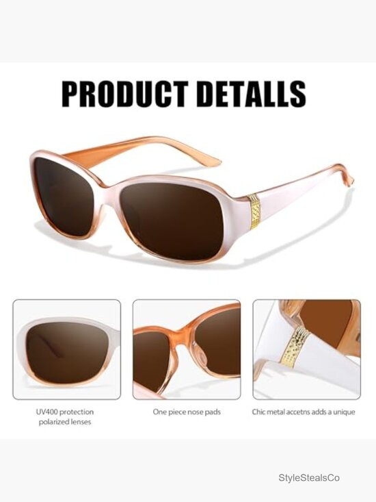 Trendy Polarized Wrap Around Sunglasses UV400 Protection main image 7
